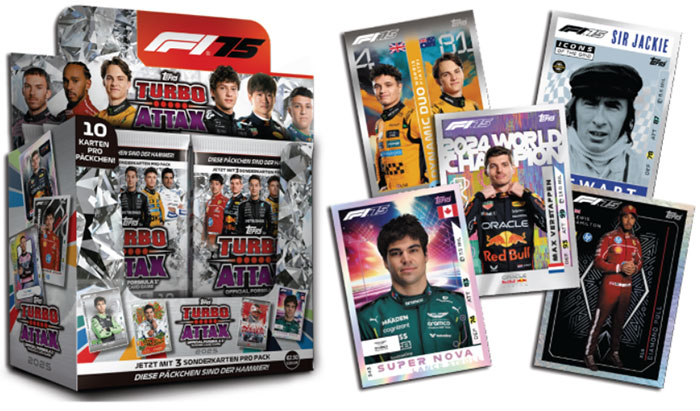 Topps Formula 1® Turbo Attax 2025 (© Topps Europe Limited)