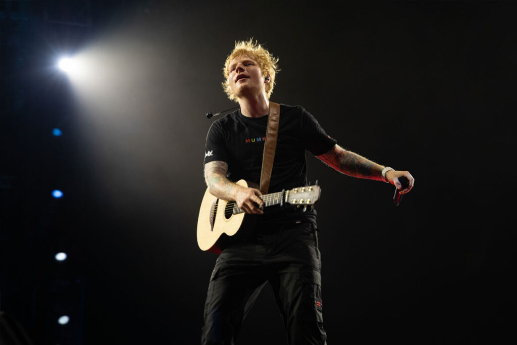 Ed Sheeran live (© Mark Surridge)