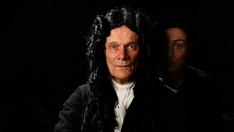 "Leibniz – Chronik eines verschollenen Bildes" Szenenbild (© Ella Knorz)