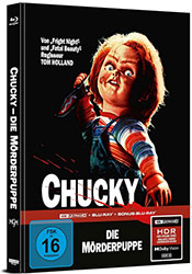 "Chucky – Die Mörderpuppe" 4K UHD Mediabook A (© capelight pictures)
