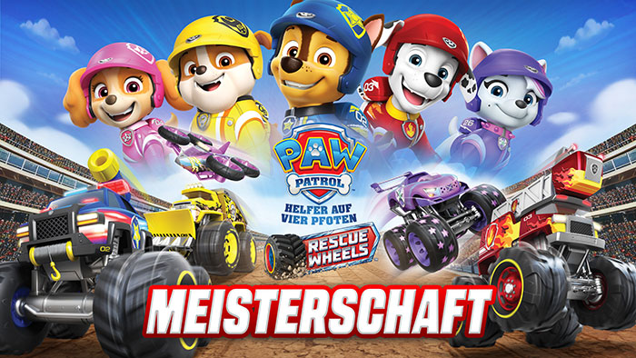 "PAW Patrol™ Rescue Wheels™: Meisterschaft" (© Bandai Namco)