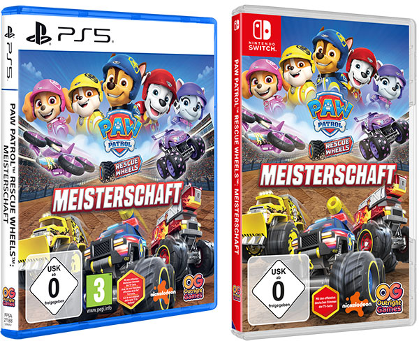"PAW Patrol™ Rescue Wheels™: Meisterschaft" (© Bandai Namco)