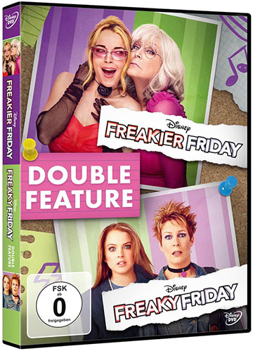 "Freakier Friday" & "Freaky Friday" Double Feature DVD-Box (© Disney)