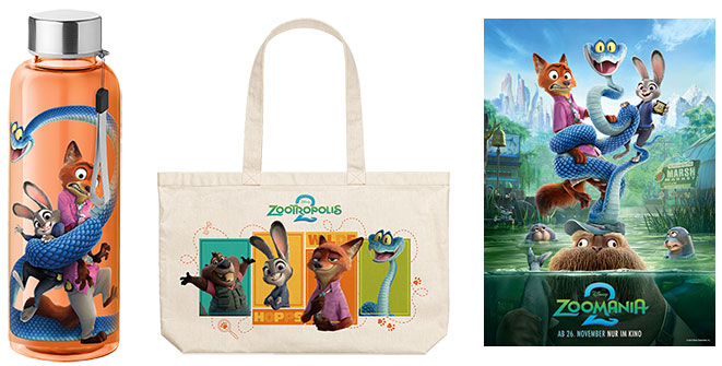 "Zoomania 2" Fanpaket (© Disney. All Rights Reserved.)