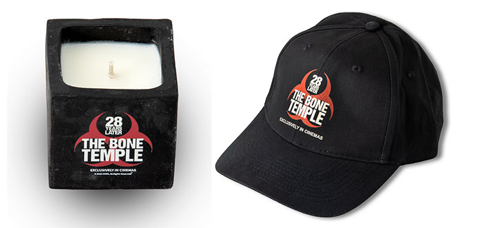 "28 Years Later: The Bone Temple" Kerze und Cap (© 2026 Sony Pictures Entertainment Deutschland GmbH)