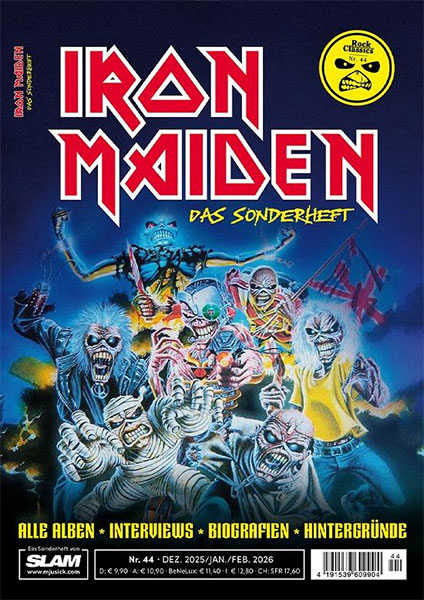 "Iron Maiden - Das Sonderheft" (Rock Classics #44 - © SLAM alternative music magazine)