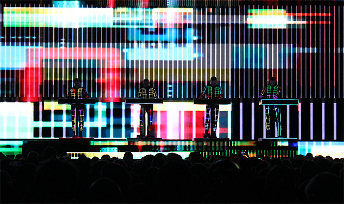 Kraftwerk live in Düsseldorf 2025 (Foto: © Tobias Matkowitz)
