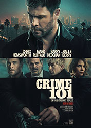 "Crime 101" Filmplakat (© 2025 Sony Pictures Entertainment Deutschland GmbH)