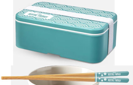 "Rental Family" Bentobox und Essstäbchen
