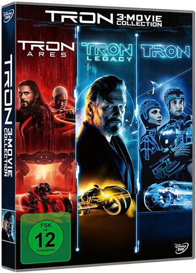 "Tron 3-Movie-Collection" DVD-Box (© LEONINE Studios)