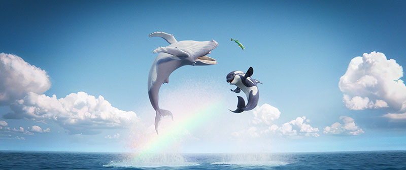 "Der letzte Walsänger" Szenenbild (© Telescope Animation)