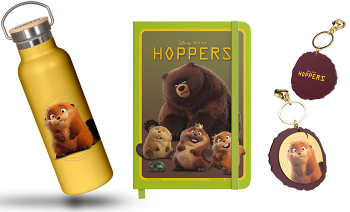 "Hoppers" Fanpaket (© Disney. All Rights Reserved.)