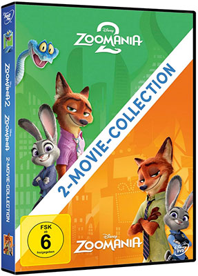 "Zoomania 2-Movie-Collection" DVD-Box (© LEONINE Studios)