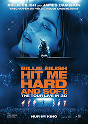 "Billie Eilish – Hit Me Hard and Soft: The Tour (Live in 3D)" Filmplakat (© 2026 Paramount Pictures)