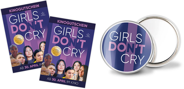 "Girls Don't Cry" Gewinnspielartikel (© farbfilm verleih)