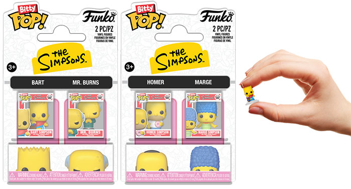 Funko Bitty Pop! The Simpsons Figuren (© Funko)