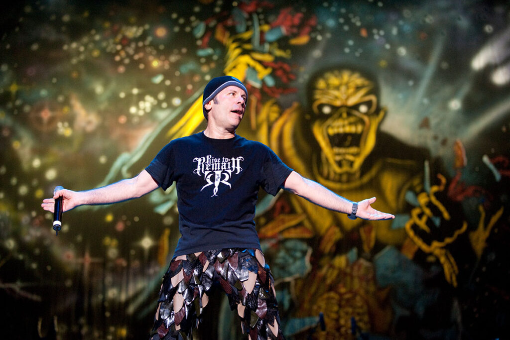 Iron Maiden live (© John McMurtrie)