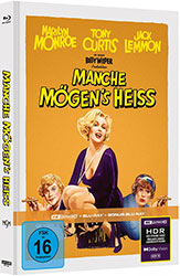"Manche mögens heiß" 4K UHD Mediabook (© capelight pictures)
