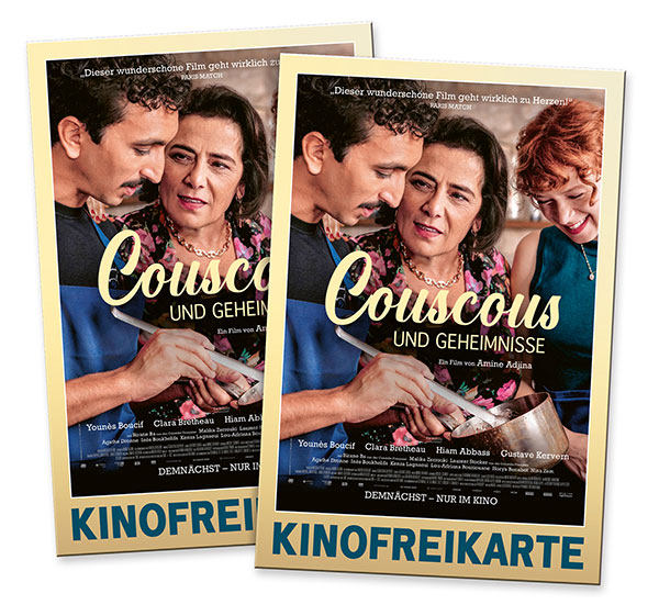 "Couscous und Geheimnisse" Freikarten (© 2026 Lighthouse)