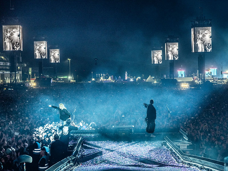 Linkin Park bei "Rock am Ring" 2026 (© Thomas Rabsch)