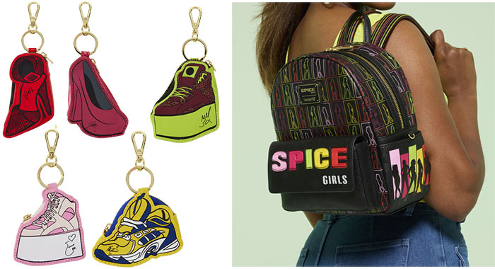 Loungefly Spice Girls Schlüsselanhänger und Rucksack (© Funko)
