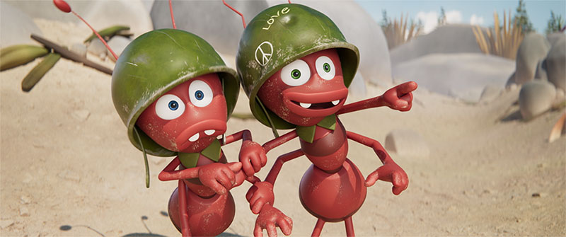 "Arnie & Barney retten das Wasser" Szenenbild (© Studio 100 International GmbH)