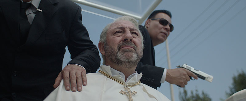 "Papamobil – Ein Papst on Tour" Szenenbild (© Lighthouse Home Entertainment)