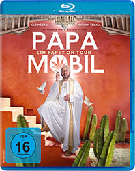 "Papamobil – Ein Papst on Tour" Blu-ray (© Lighthouse Home Entertainment)