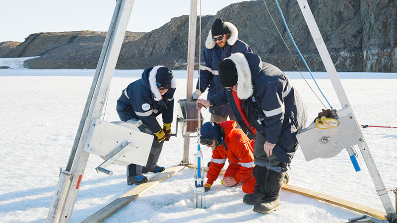 "Salz und Wasser - Mit der legendären Polarstern in die Antarktis" Szenenbild (© ThurnFilm GmbH / Fotografin: Ines Reinisch)