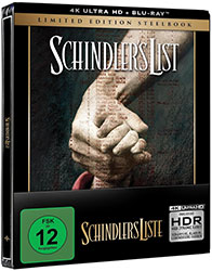 "Schindlers Liste" 4K UHD Steelbook (© PLAION Pictures)