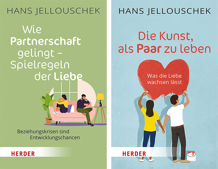 Buchpaket von Hans Jellouschek (© Herder Verlag)