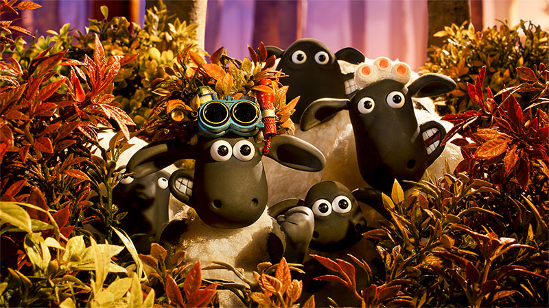 "Shaun das Schaf – Spuk im Kürbisfeld" Szenenbild (© 2026 Aardman / Studiocanal)