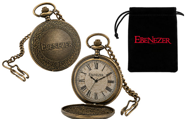 "Ebenezer – Eine Weihnachtsgeschichte" Taschenuhr (© Paramount Pictures)