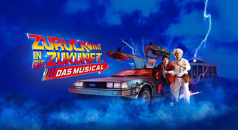 "Zurück in die Zukunft - Das Musical" Logo (© Stage Entertainment)